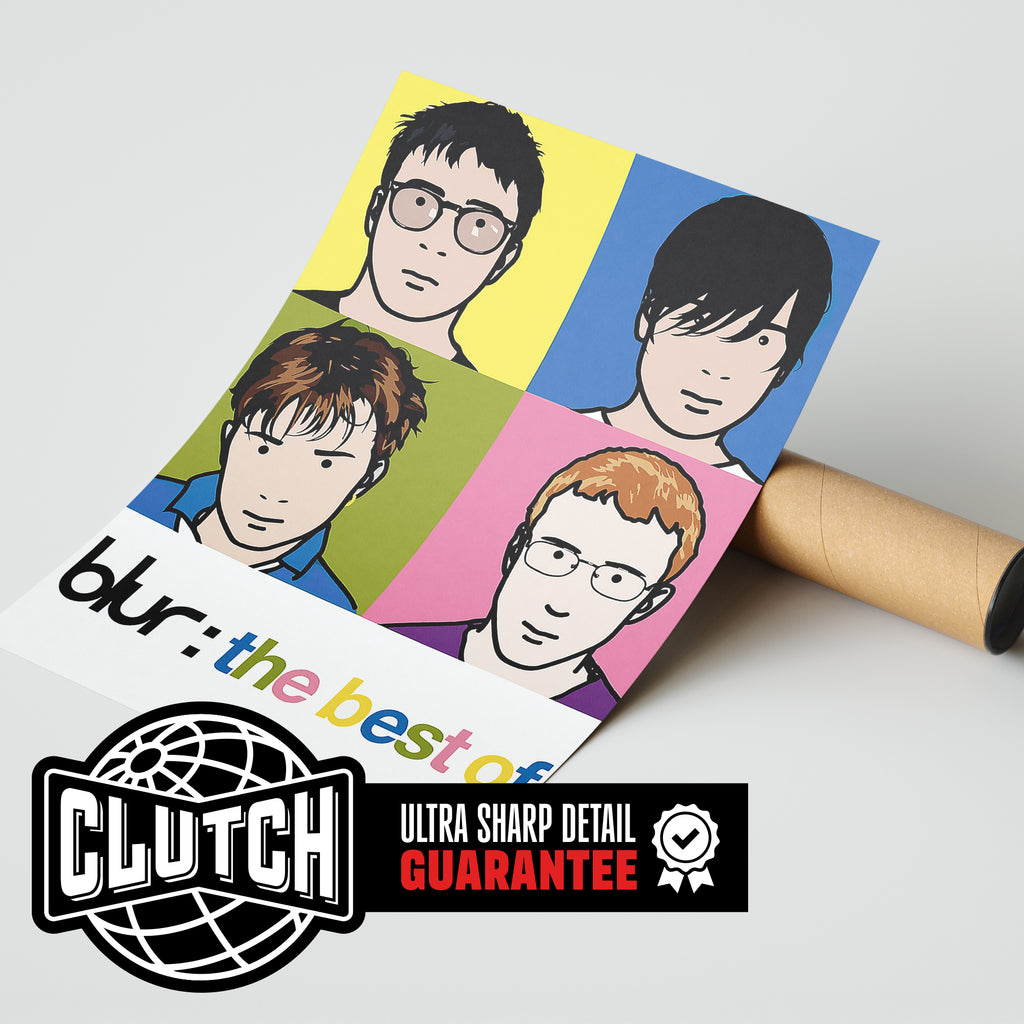 The Best Of Blur Poster