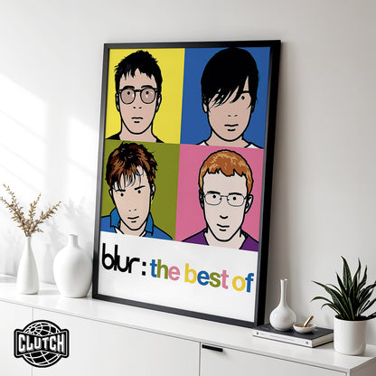 The Best Of Blur Poster