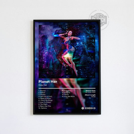 Doja Cat 'Planet Her' Album Poster