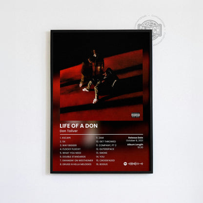 Don Toliver 'Life Of A Don' Album Poster