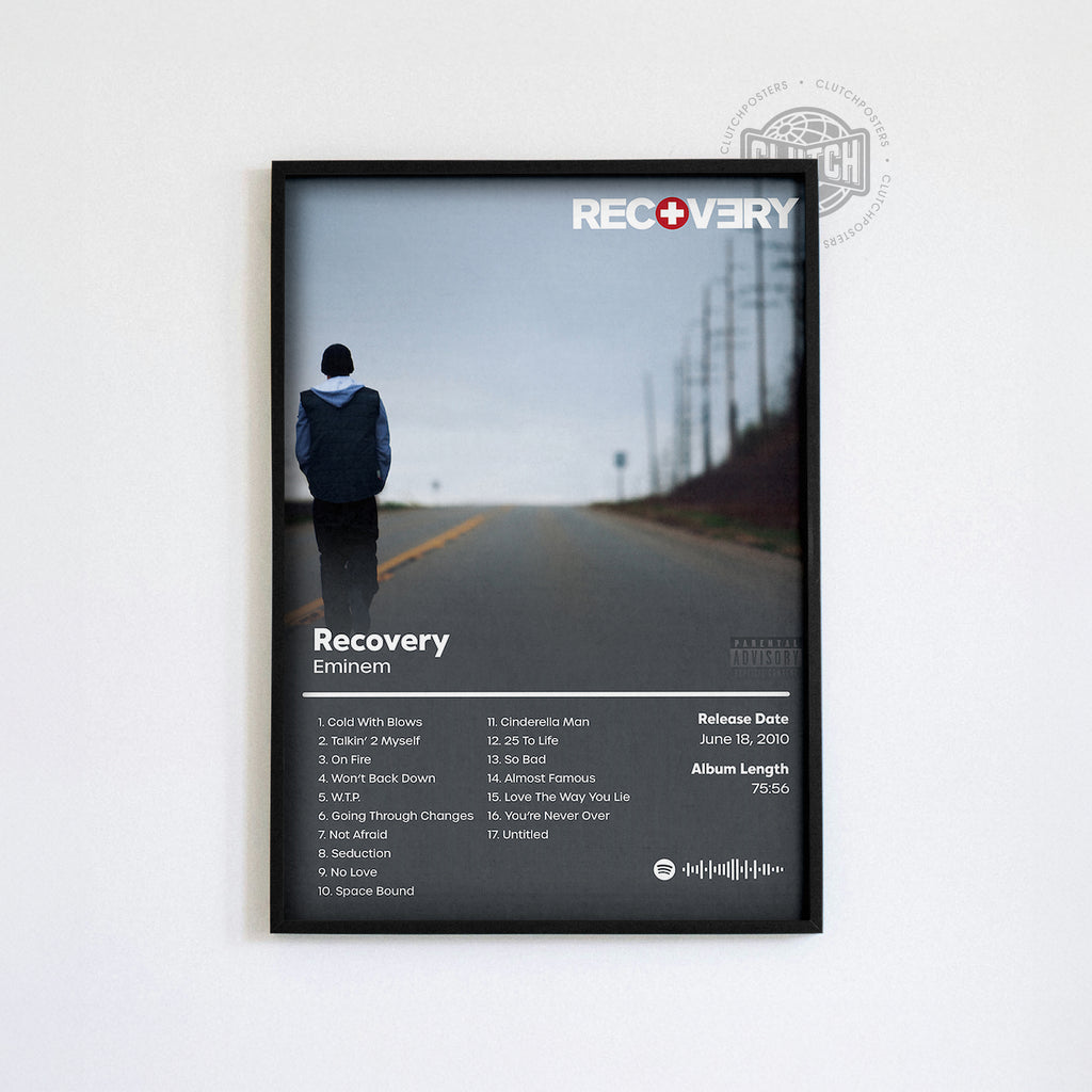 Eminem 'Recovery' Album Poster