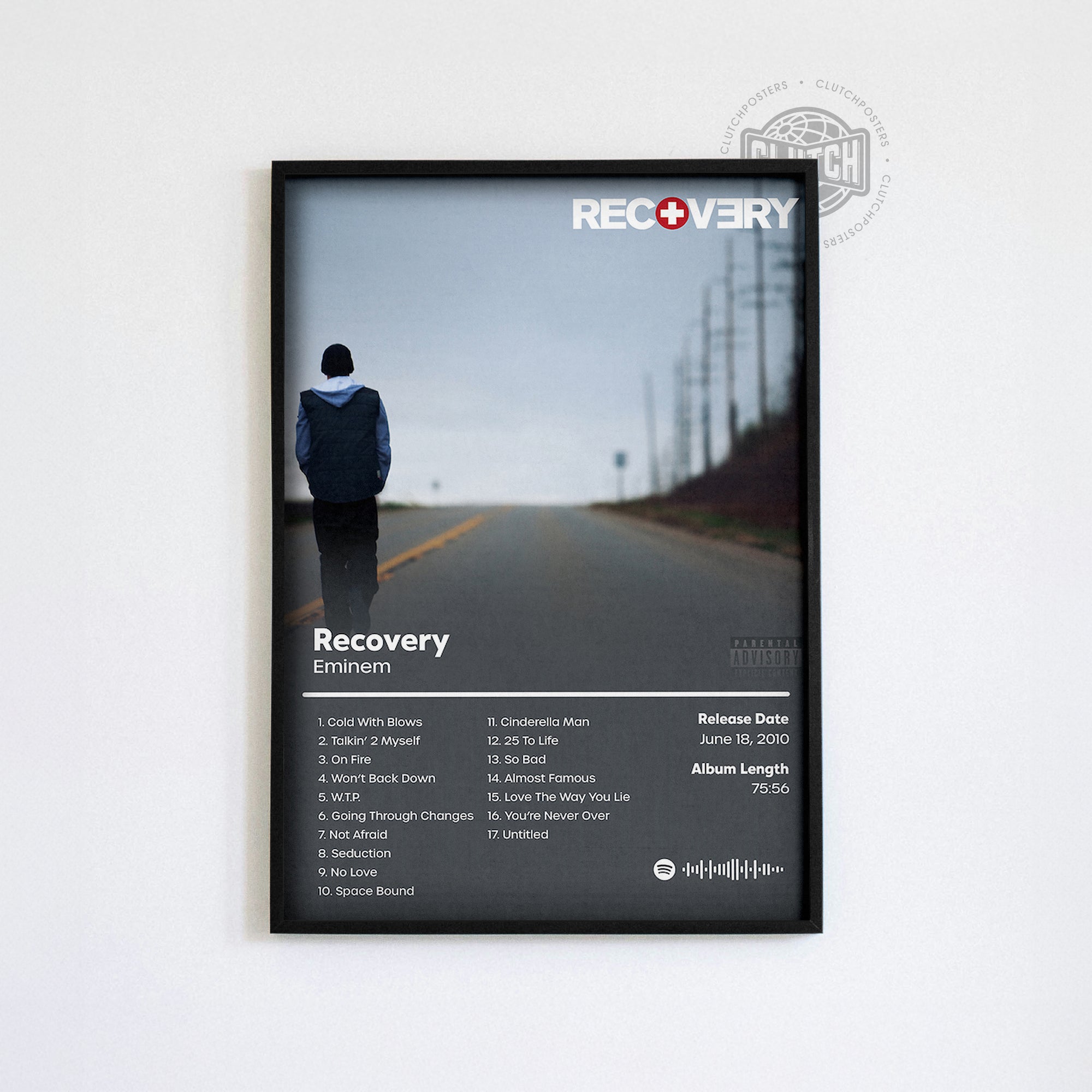 Eminem 'Recovery' Album Poster