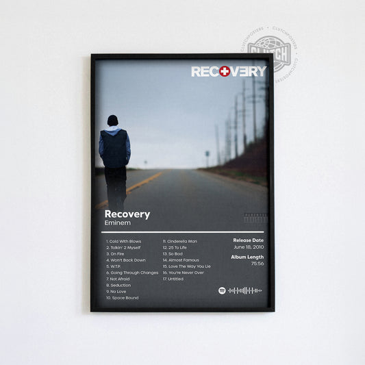 Eminem 'Recovery' Album Poster