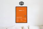 Frank Ocean 'Channel ORANGE' Album Poster