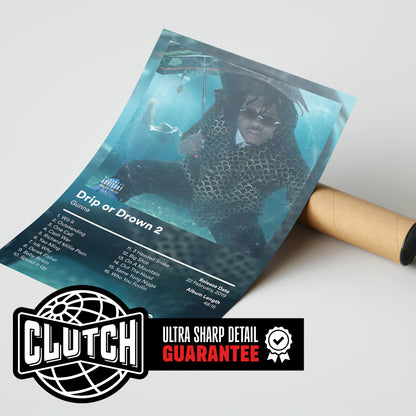Gunna 'Drip or Drown 2' Album Poster