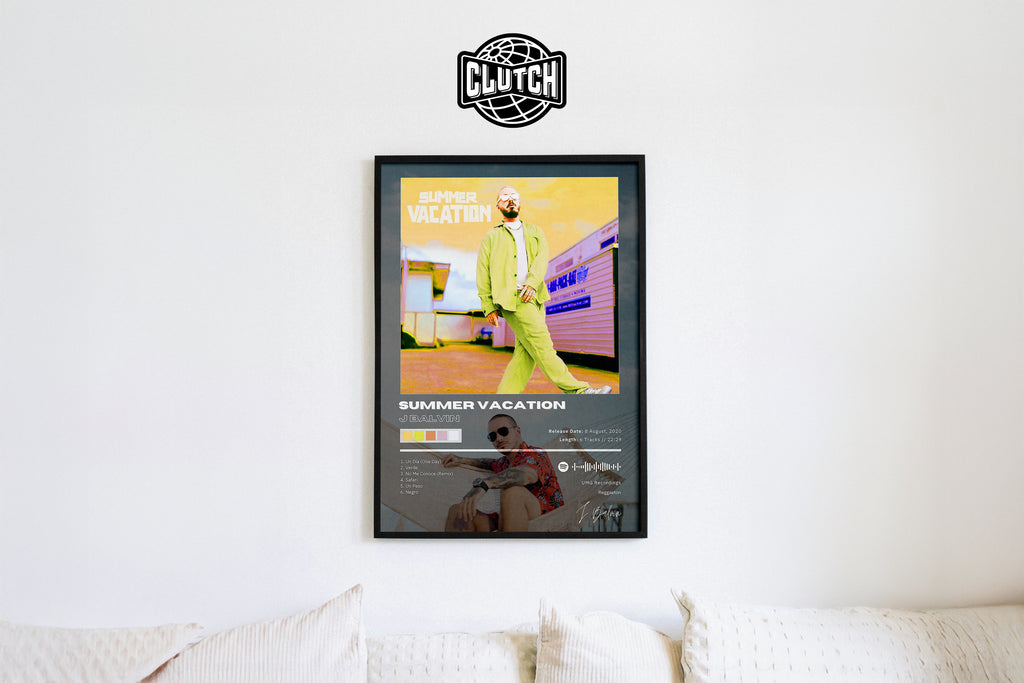 J Balvin 'Summer Vacation' Album Poster