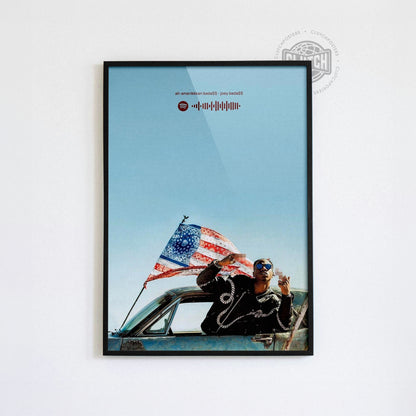 Joey Bada$$ 'All Amerikkkan' Spotify Poster