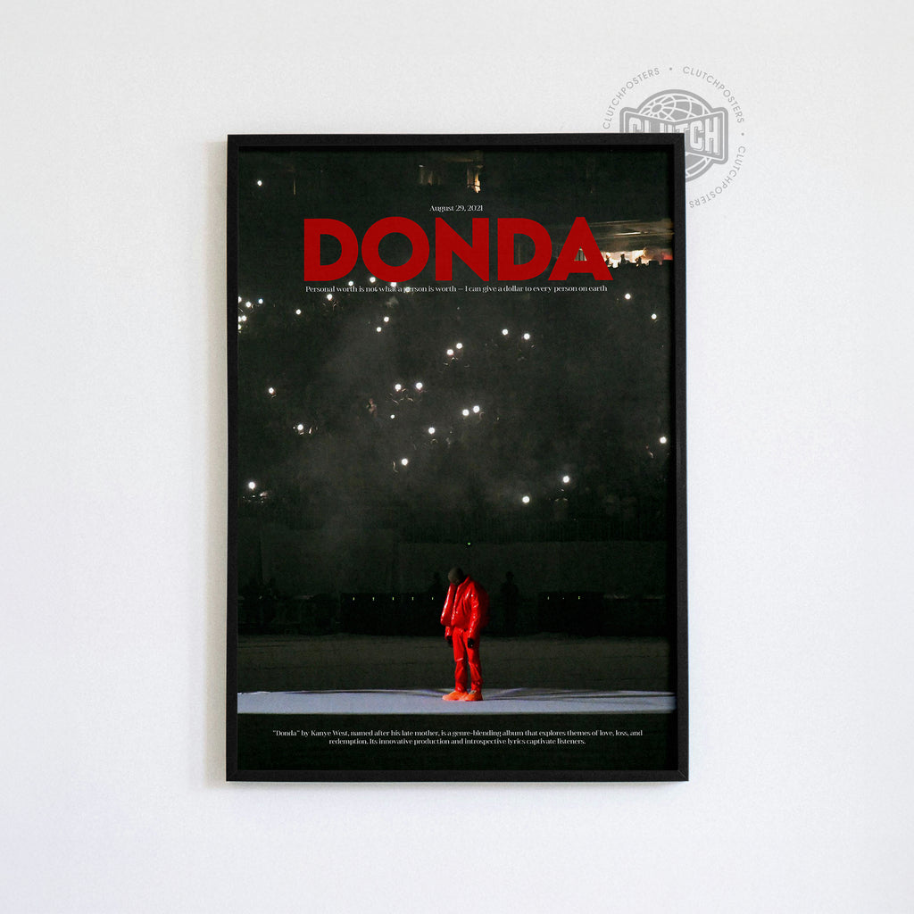 Kanye West 'DONDA' Poster