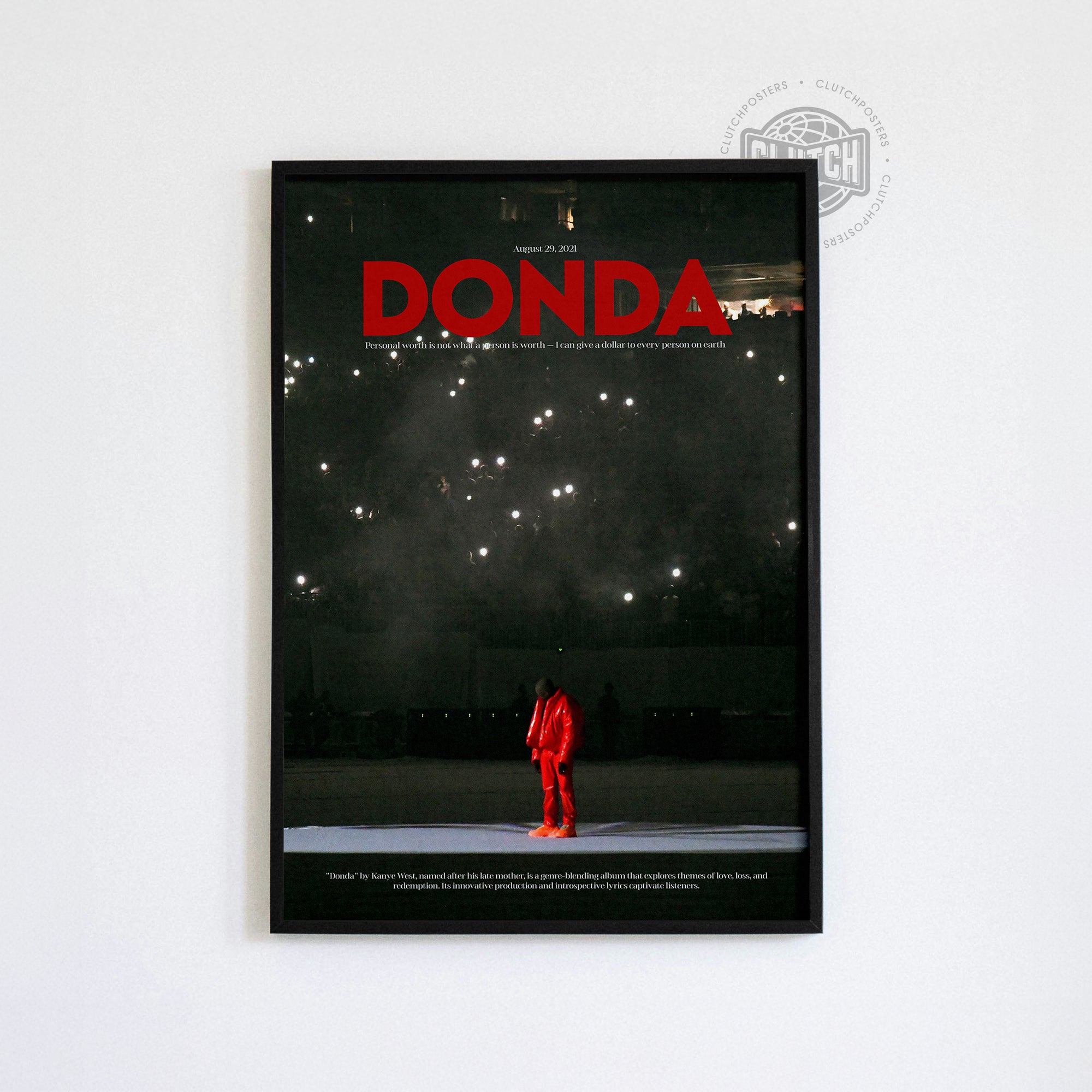 Kanye West 'DONDA' Poster