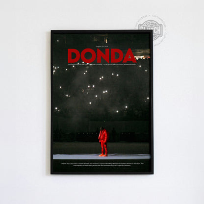 Kanye West 'DONDA' Poster