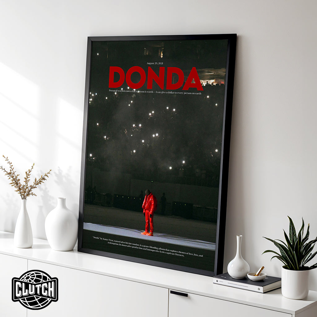 Kanye West 'DONDA' Poster