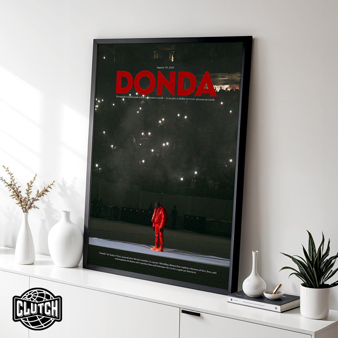 Kanye West 'DONDA' Poster