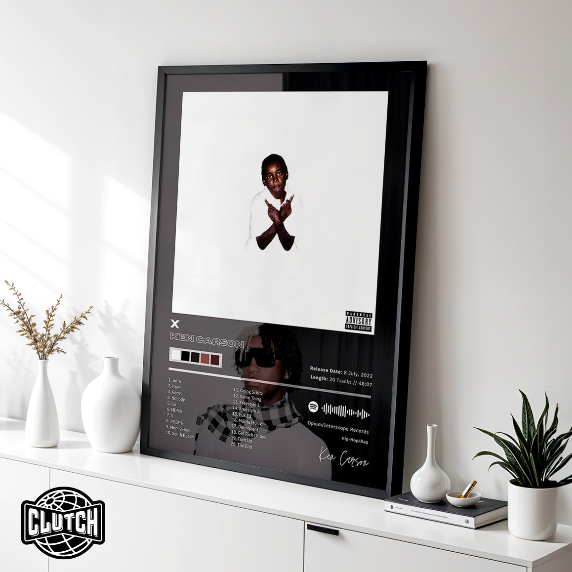 Ken Carson 'X' Album Poster