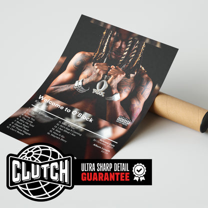 King Von 'Welcome To O Block' Album Poster