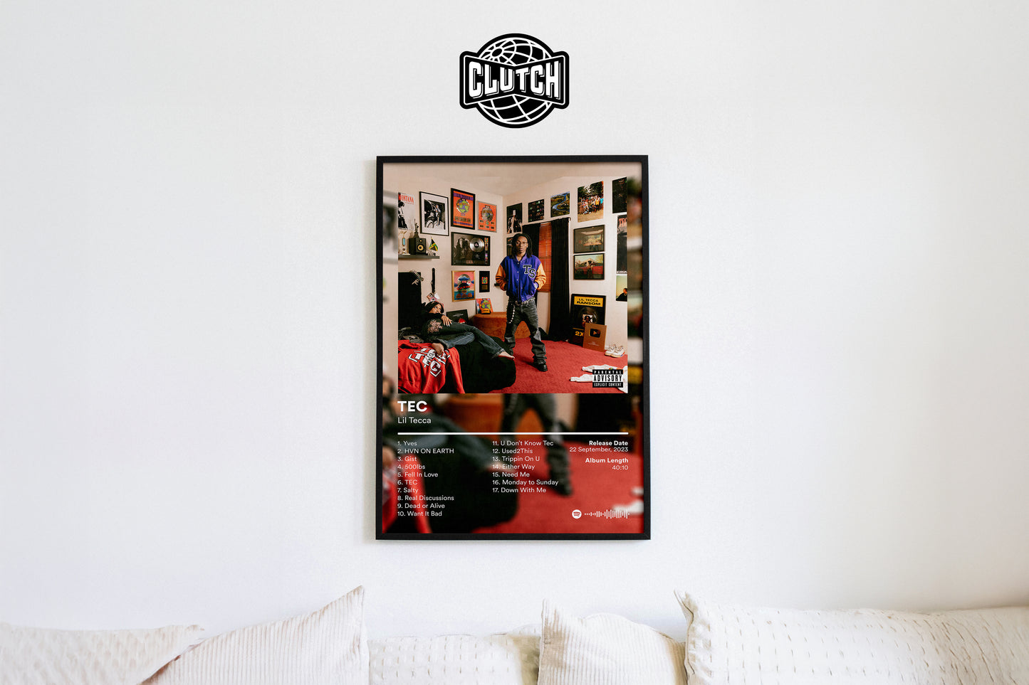 Lil Tecca 'TEC' Album Poster