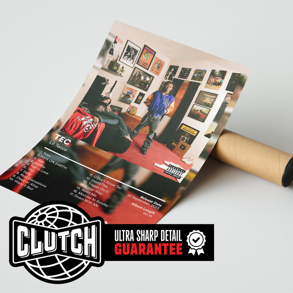 Lil Tecca 'TEC' Album Poster