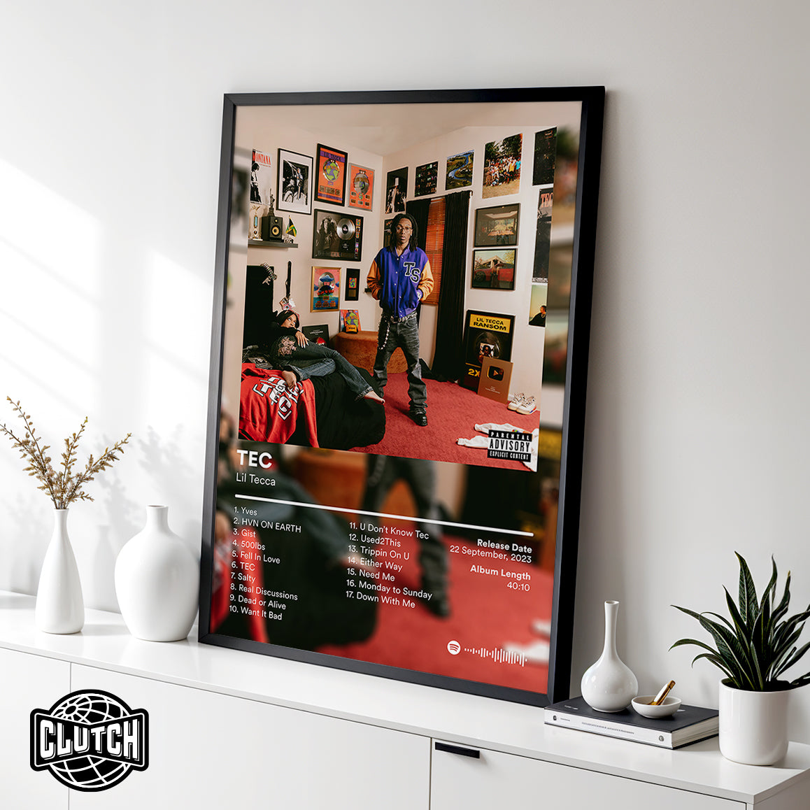 Lil Tecca 'TEC' Album Poster