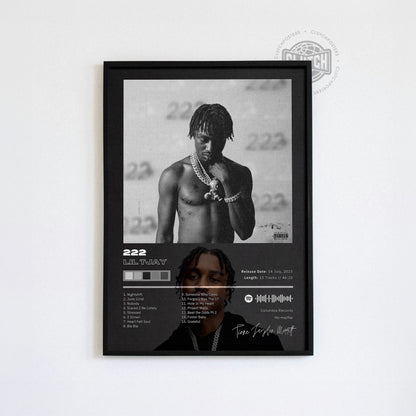 Lil Tjay '222' Album Poster