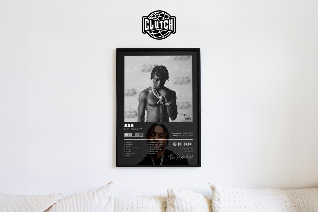 Lil Tjay '222' Album Poster