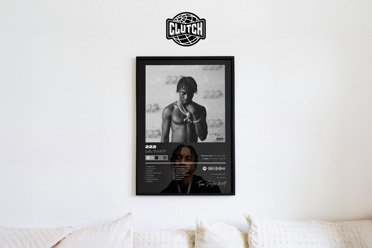 Lil Tjay '222' Album Poster