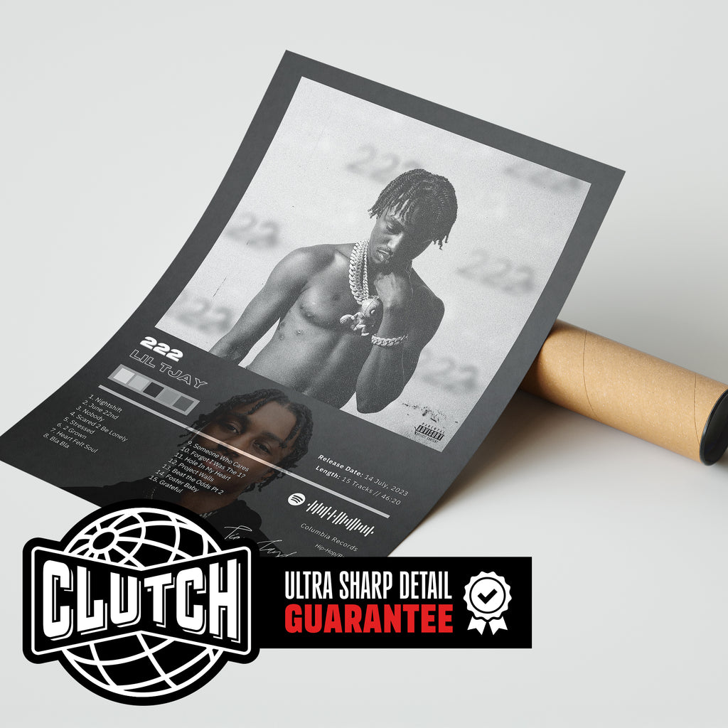 Lil Tjay '222' Album Poster