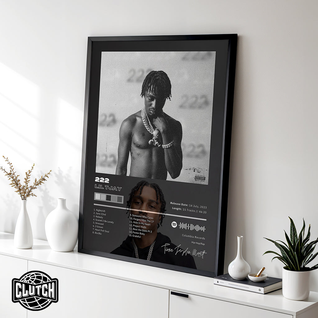 Lil Tjay '222' Album Poster