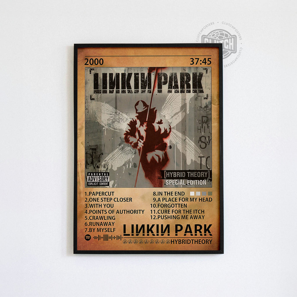 Linkin Park 'Hybrid Theory' Special Edition Album Poster