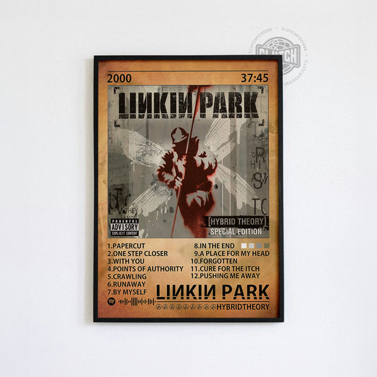 Linkin Park 'Hybrid Theory' Special Edition Album Poster