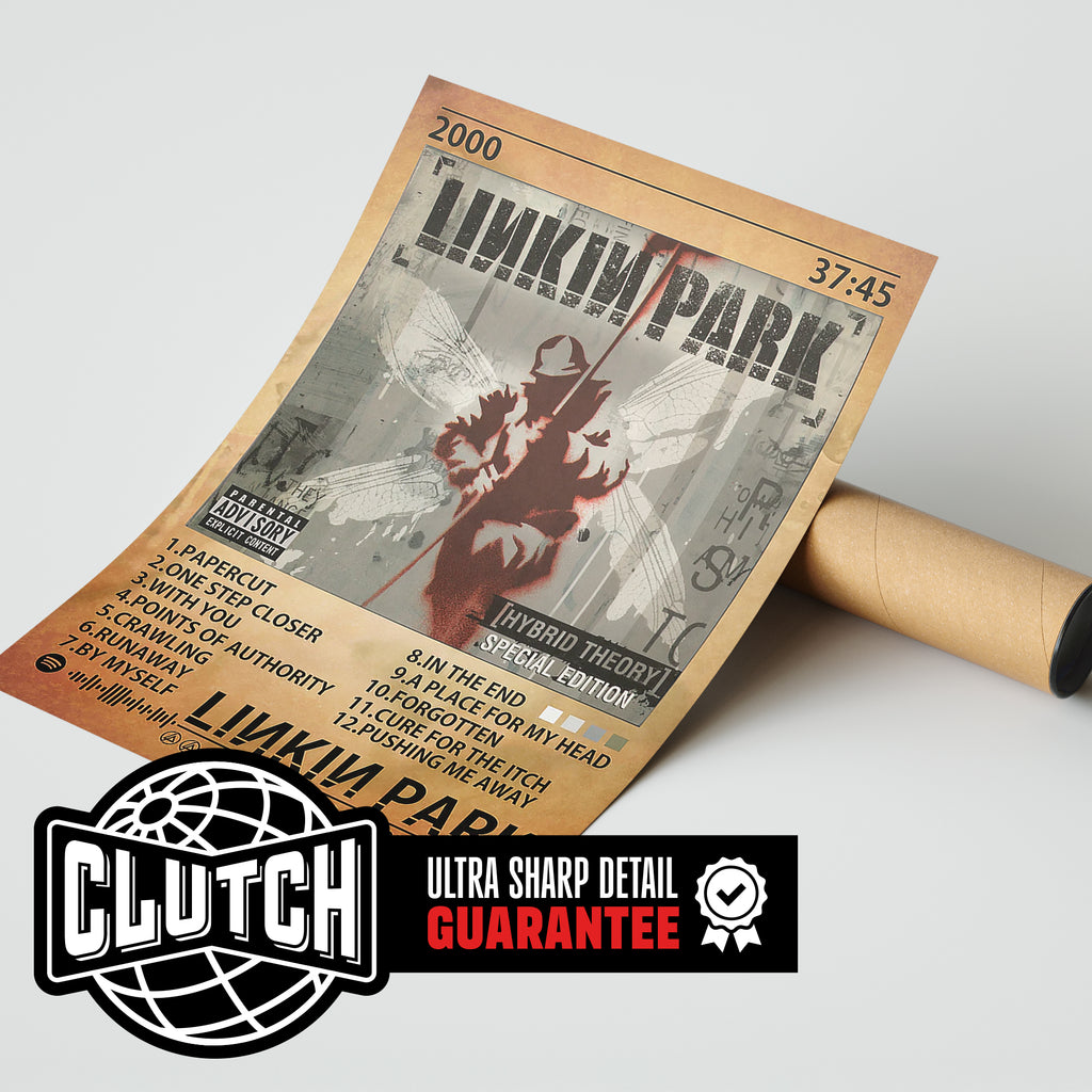 Linkin Park 'Hybrid Theory' Special Edition Album Poster