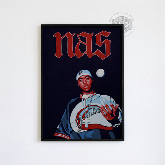 Nas Minimalist Poster