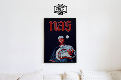 Nas Minimalist Poster