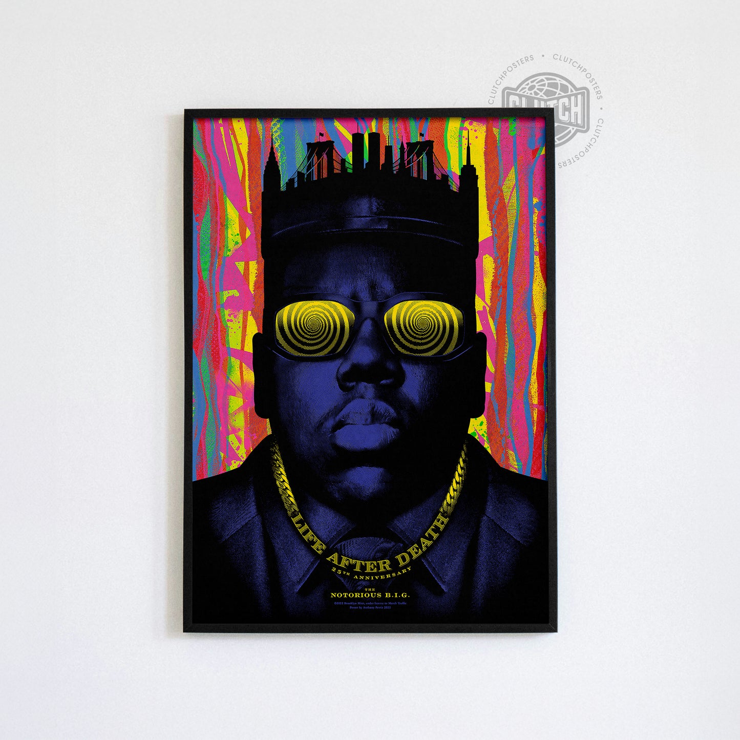 The Notorious B.I.G. Hypno Poster