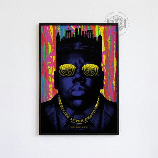The Notorious B.I.G. Hypno Poster
