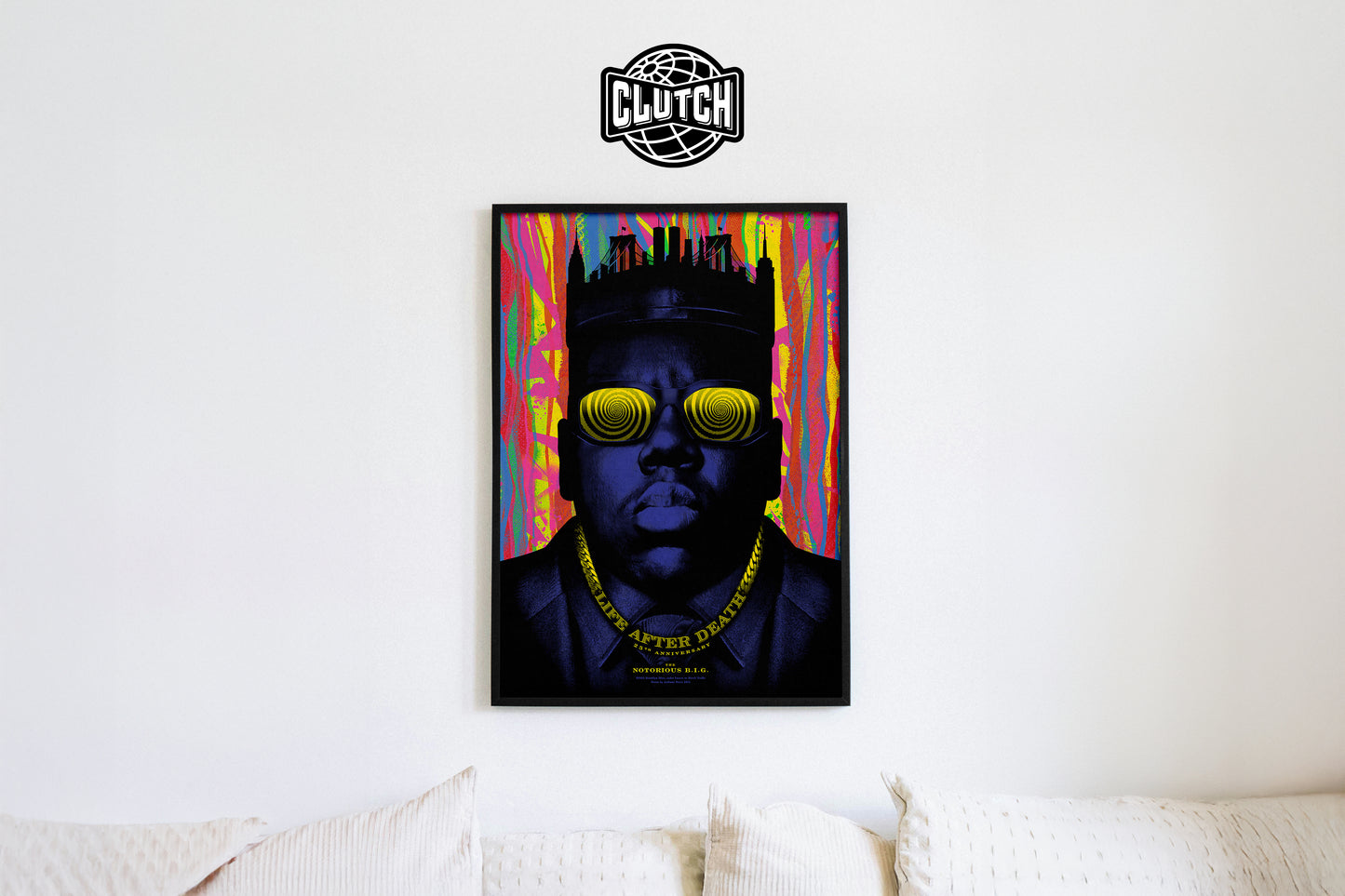 The Notorious B.I.G. Hypno Poster