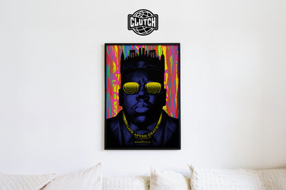 The Notorious B.I.G. Hypno Poster
