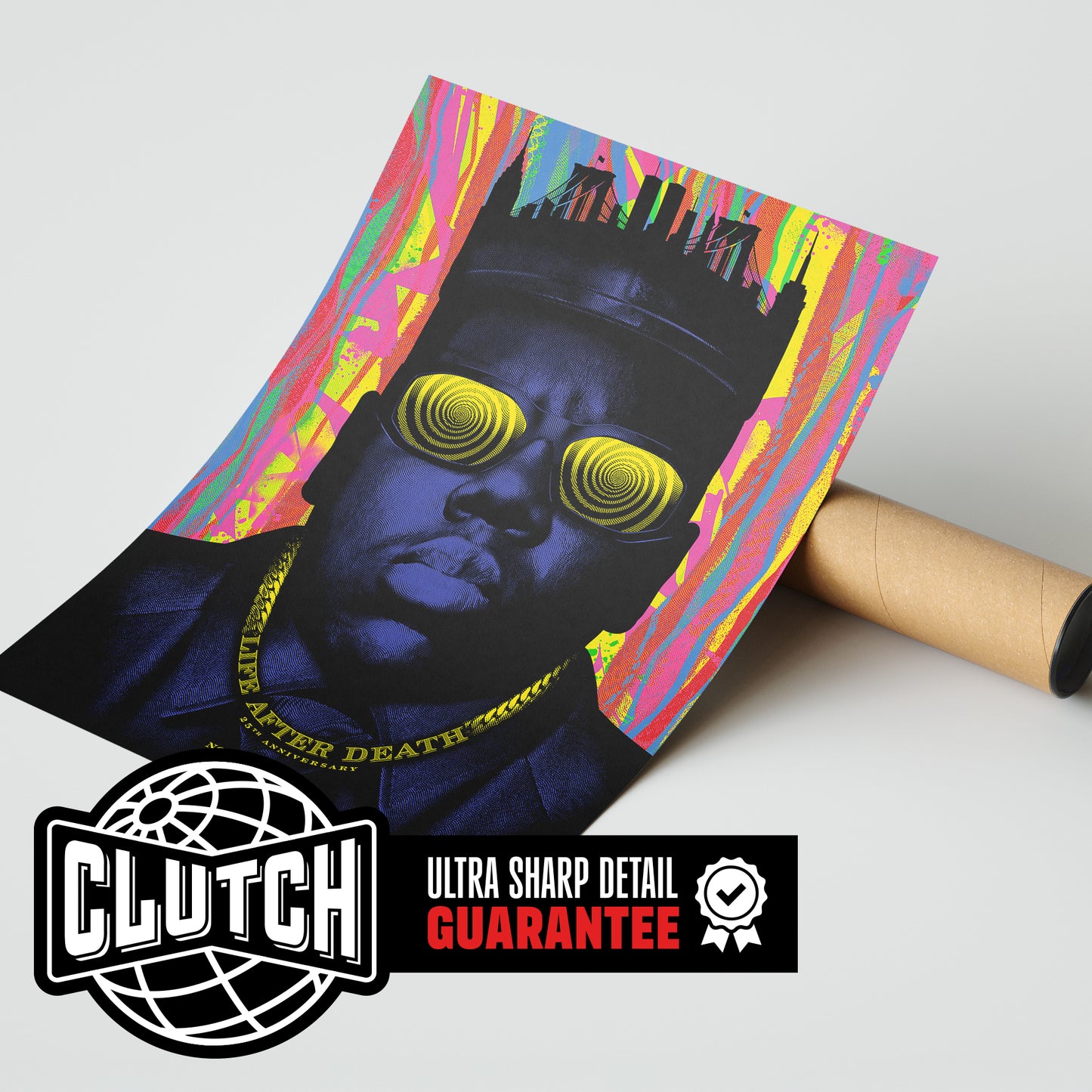 The Notorious B.I.G. Hypno Poster