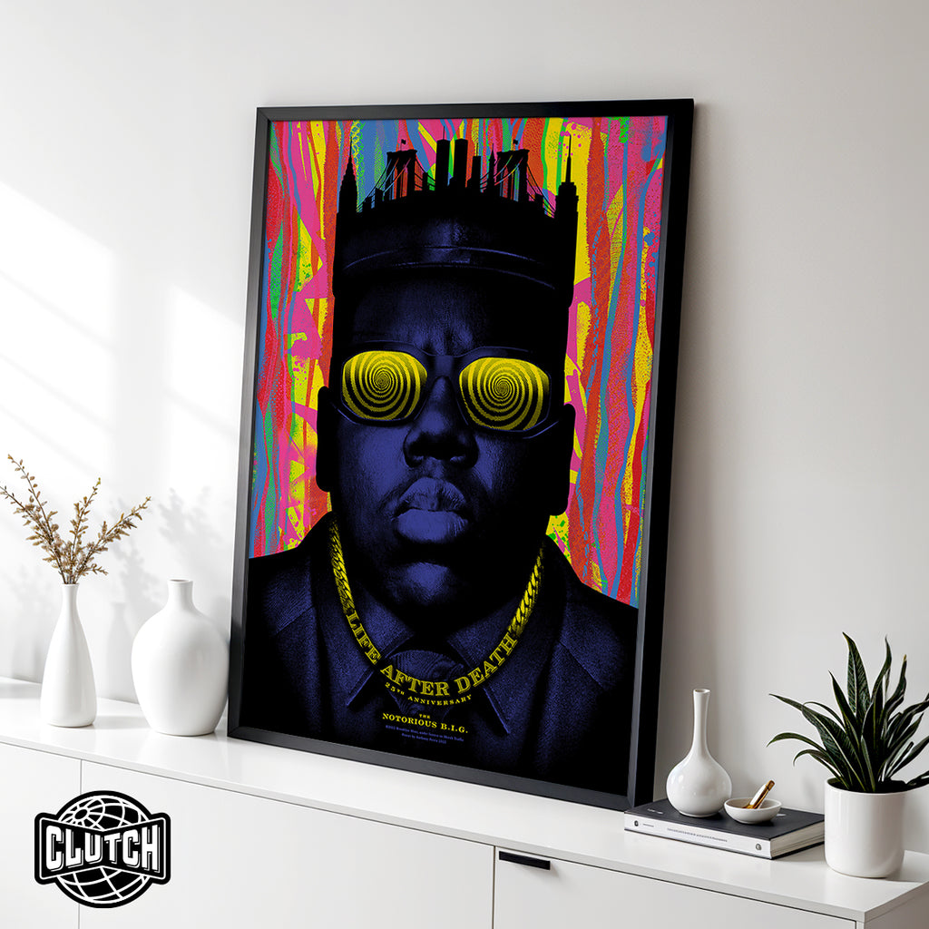 The Notorious B.I.G. Hypno Poster