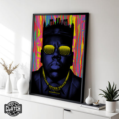 The Notorious B.I.G. Hypno Poster