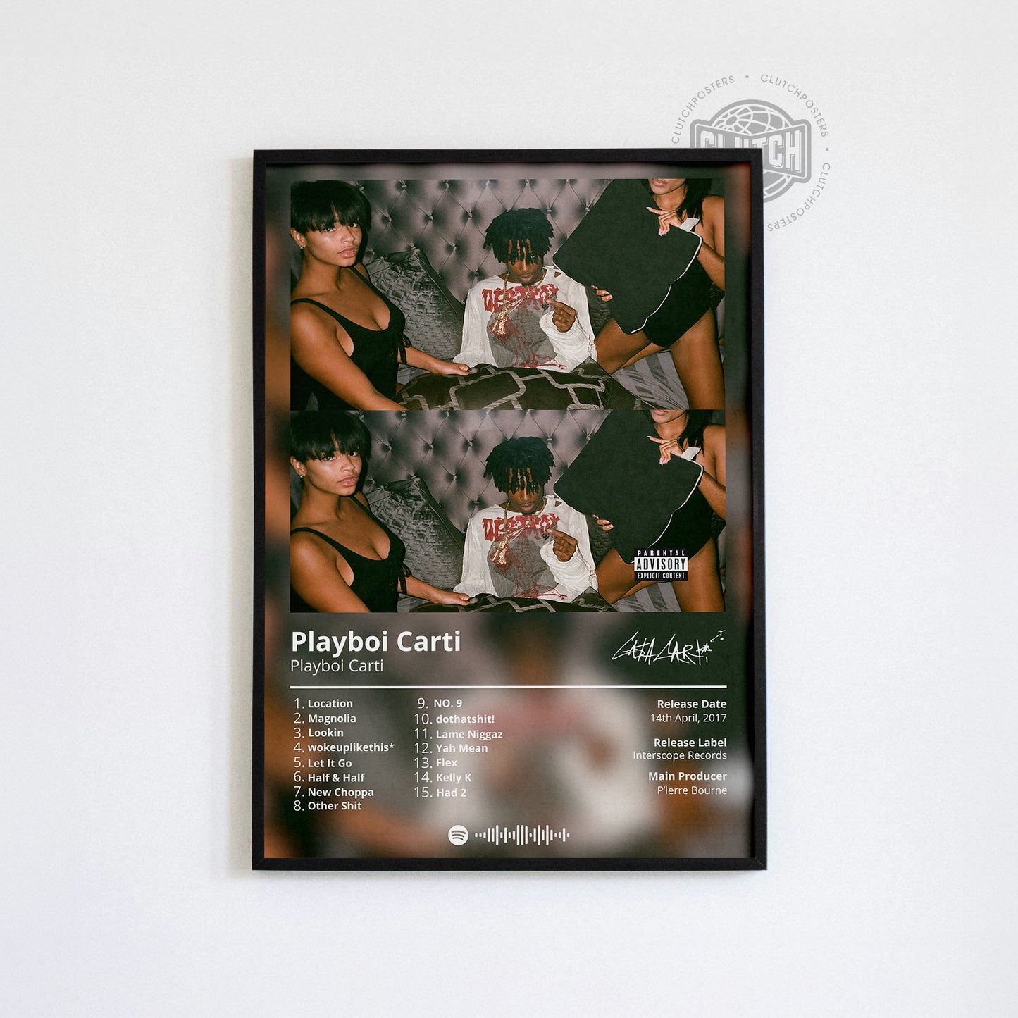 Playboi Carti 'Playboi Carti' Album Poster