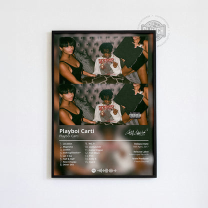 Playboi Carti 'Playboi Carti' Album Poster