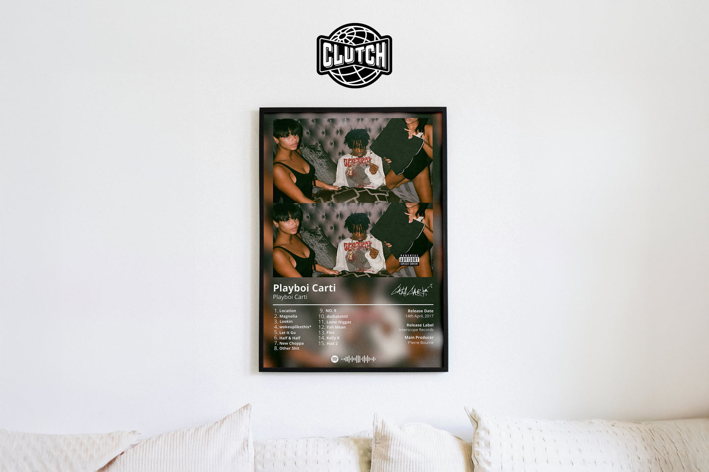 Playboi Carti 'Playboi Carti' Album Poster