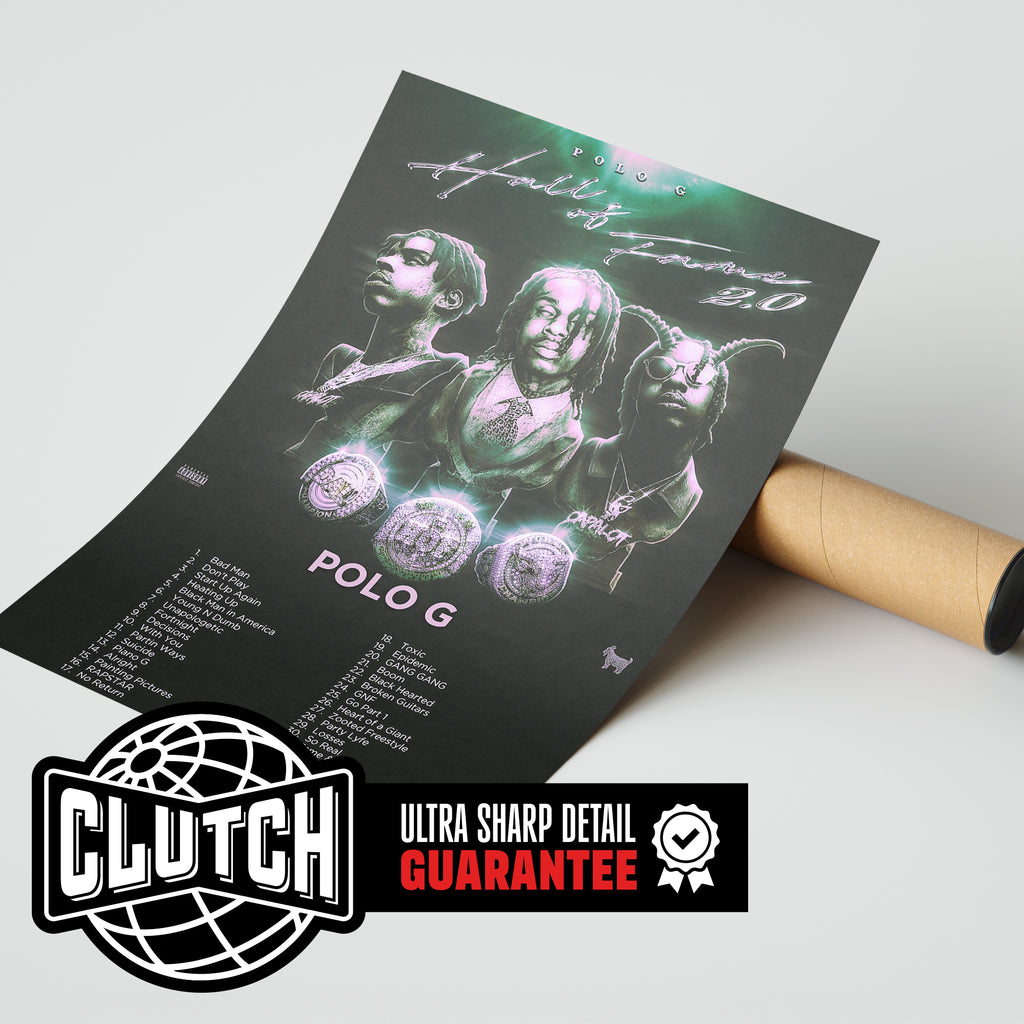 Polo G "Hall Of Fame 2.0" Album Poster