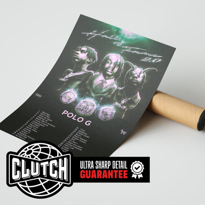 Polo G "Hall Of Fame 2.0" Album Poster