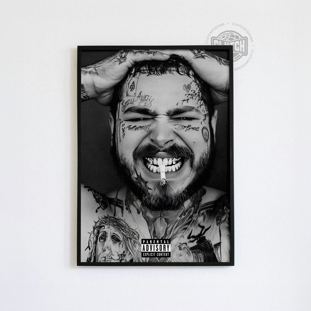 Post Malone - Headshot Poster