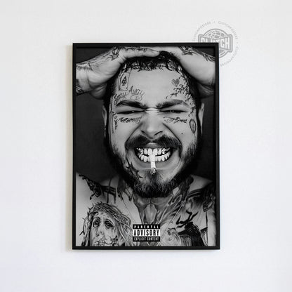 Post Malone - Headshot Poster