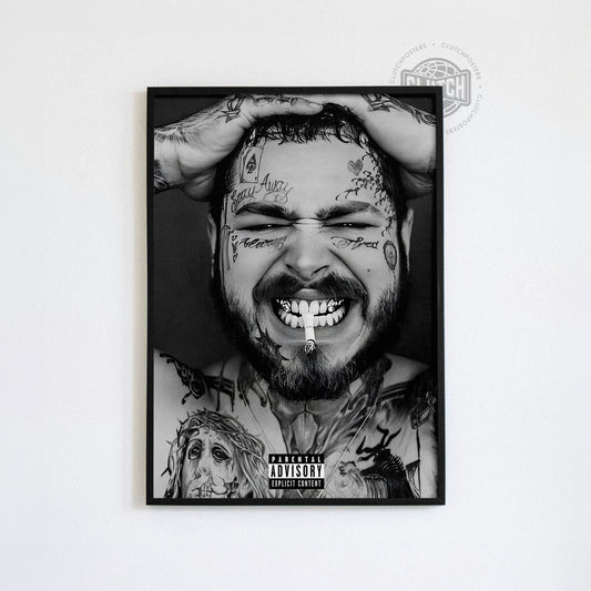 Post Malone - Headshot Poster