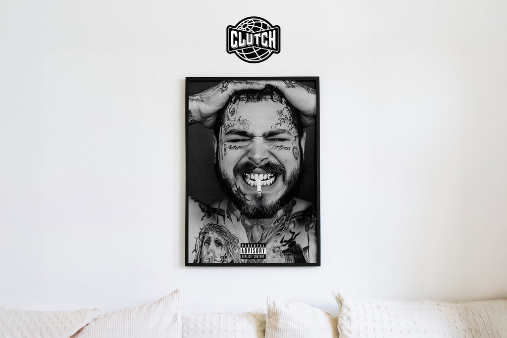 Post Malone - Headshot Poster