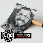 Post Malone - Headshot Poster