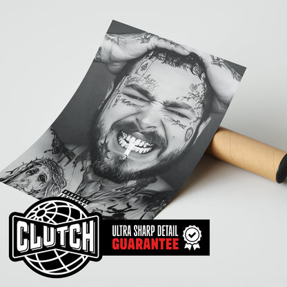 Post Malone - Headshot Poster