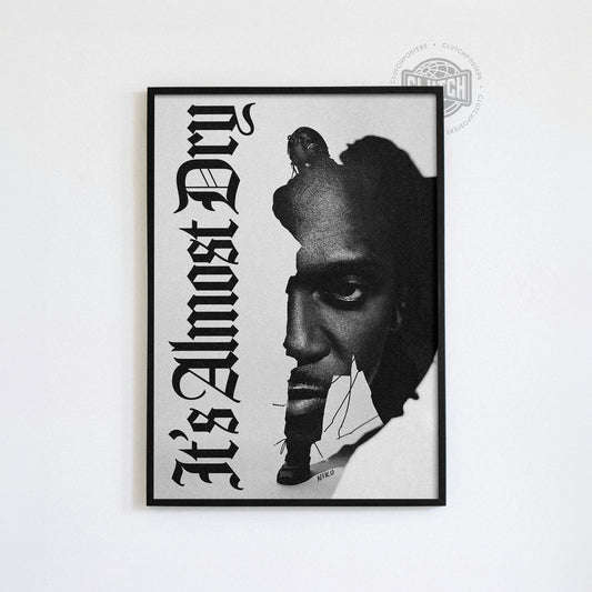 Pusha T 'Almost Dry' Poster